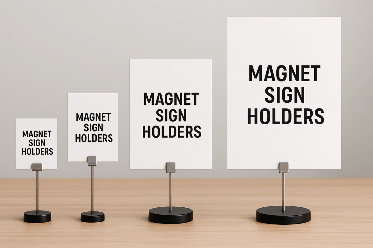 Magnet Sign Holders
