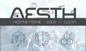 Top industrial dance act Aesthetische strike back with an ultra danceable 5-track EP 'Cold Is Clean' featuring Diffuzion frontwoman and Mari Kattman on guest vocals