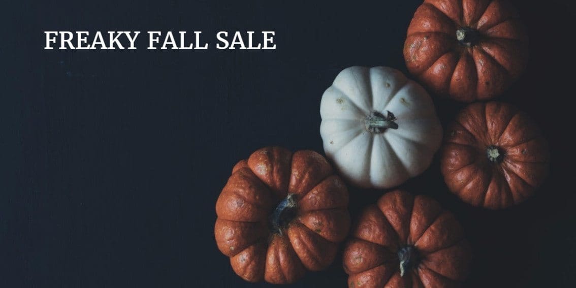 Freaky Fall Sale at Storming The Base