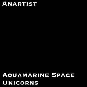 Aquamarine Space Unicorns