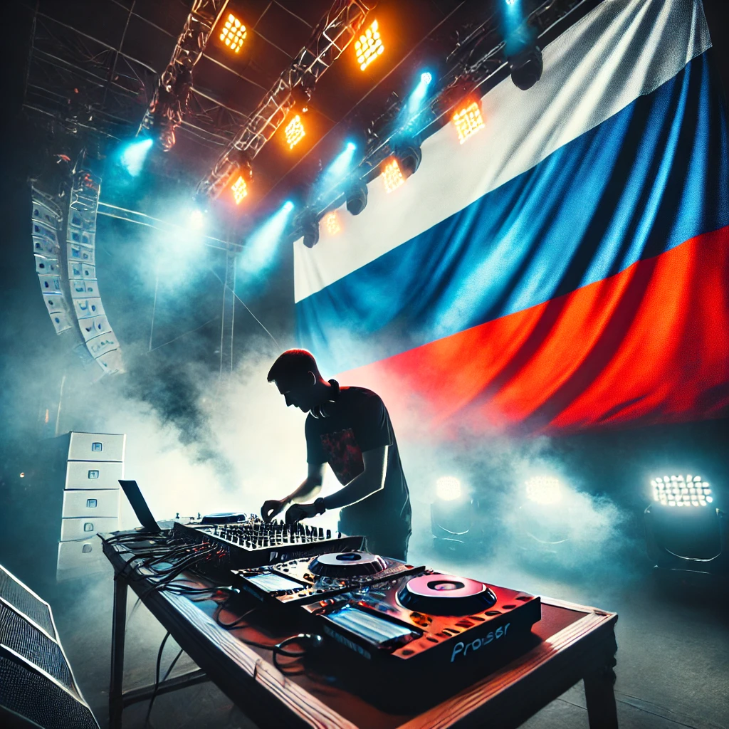 Russian Dj Supporting Russia