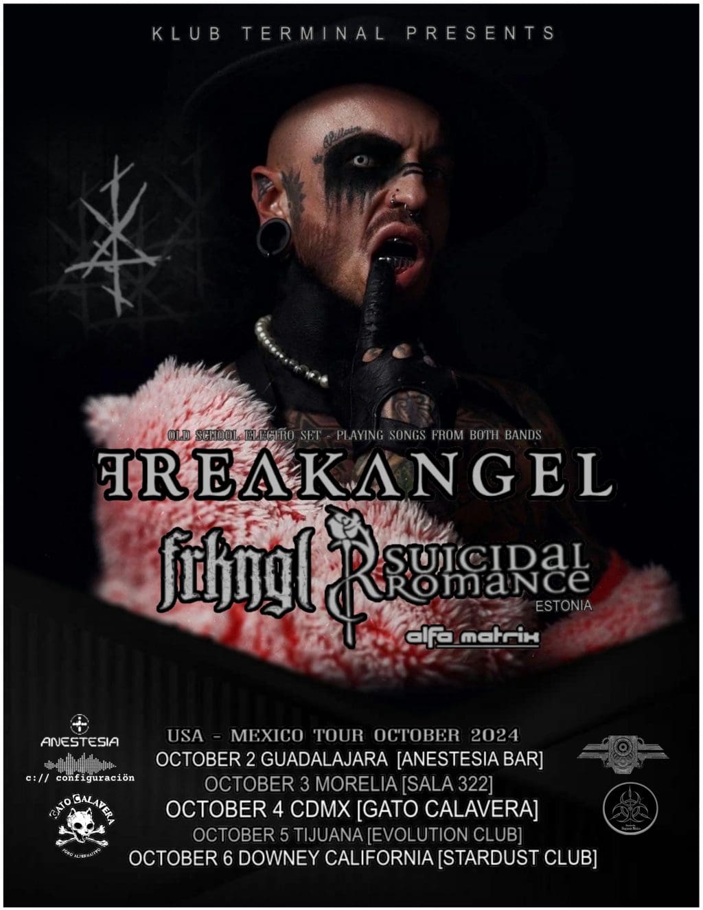 Freakangel announces USA / Mexico tour for October