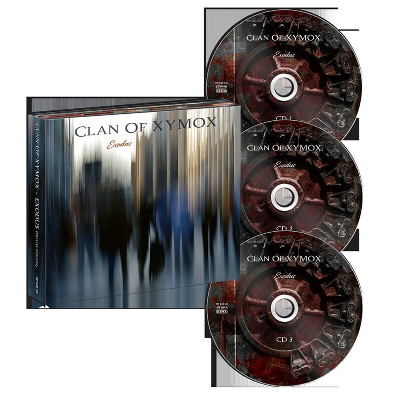 Clan of Xymox Exodus 3cd Deluxe Edition