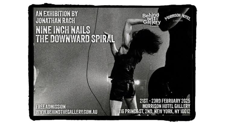 Jonathan Rach's Nine Inch Nails photo exhibition 'The Downward Spiral' comes to New York