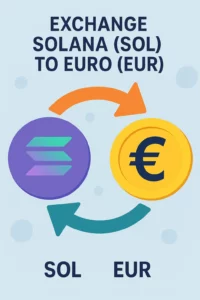 Exchange Solana (SOL) to euro (EUR)
