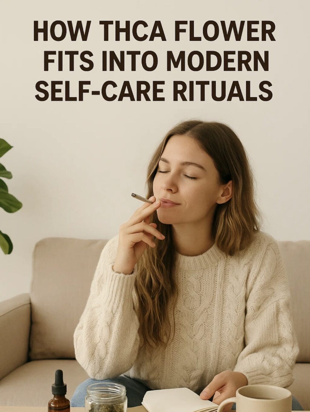 How THCA Flower Fits into Modern Self-Care Rituals?