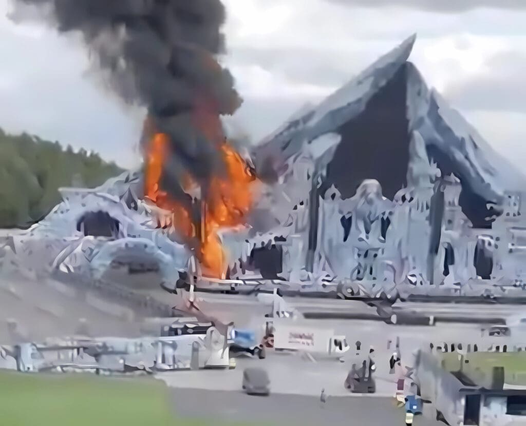 Massive fire destroys Tomorrowland main stage just days before festival opening