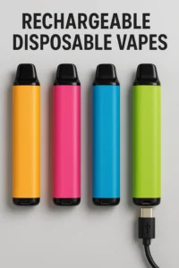 Best Rechargeable Disposable Vapes That Save Money and Waste