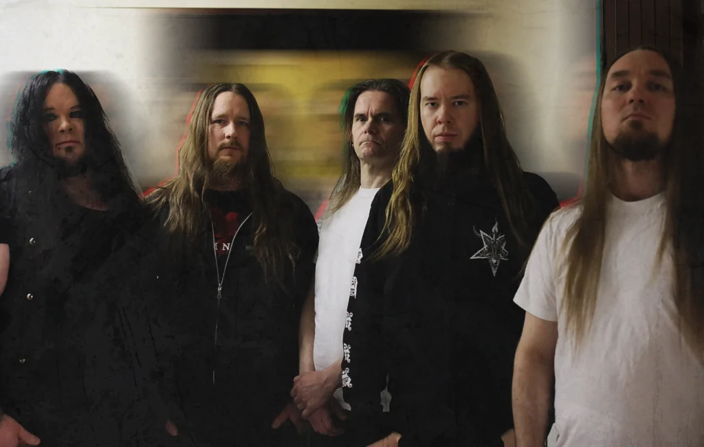 Group of people with long hair. Project Silence